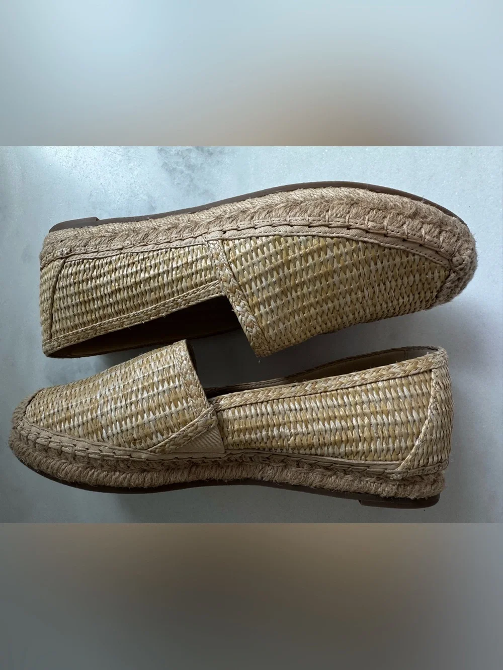 J.McLaughlin Women's Natural Shira Raffia Espadrille 8